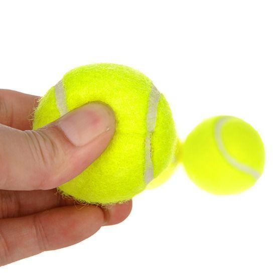 6-Pack 2inch Yellow Dog Tennis Balls V1221-XM-GGWQ-01