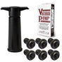 red Wine Vacuum Pump with Preserver Stopper, Wine Fresh Keeping Set V1221-XM-HJBXTZ-001