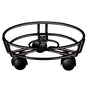 Black Round Wheel Plant Caddy V1221-XM-HPJ-01