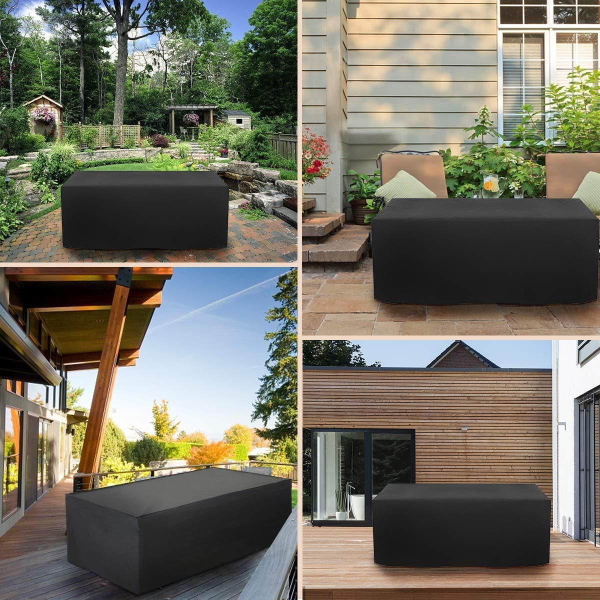Garden Table Cover Black 07 V1221-XM-HYZZ-007