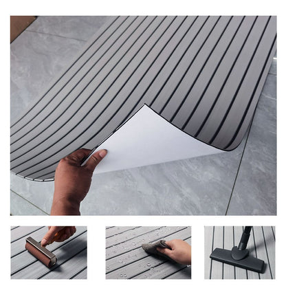 Striped EVA Boat Mat V1221-XM-JBFHD-01
