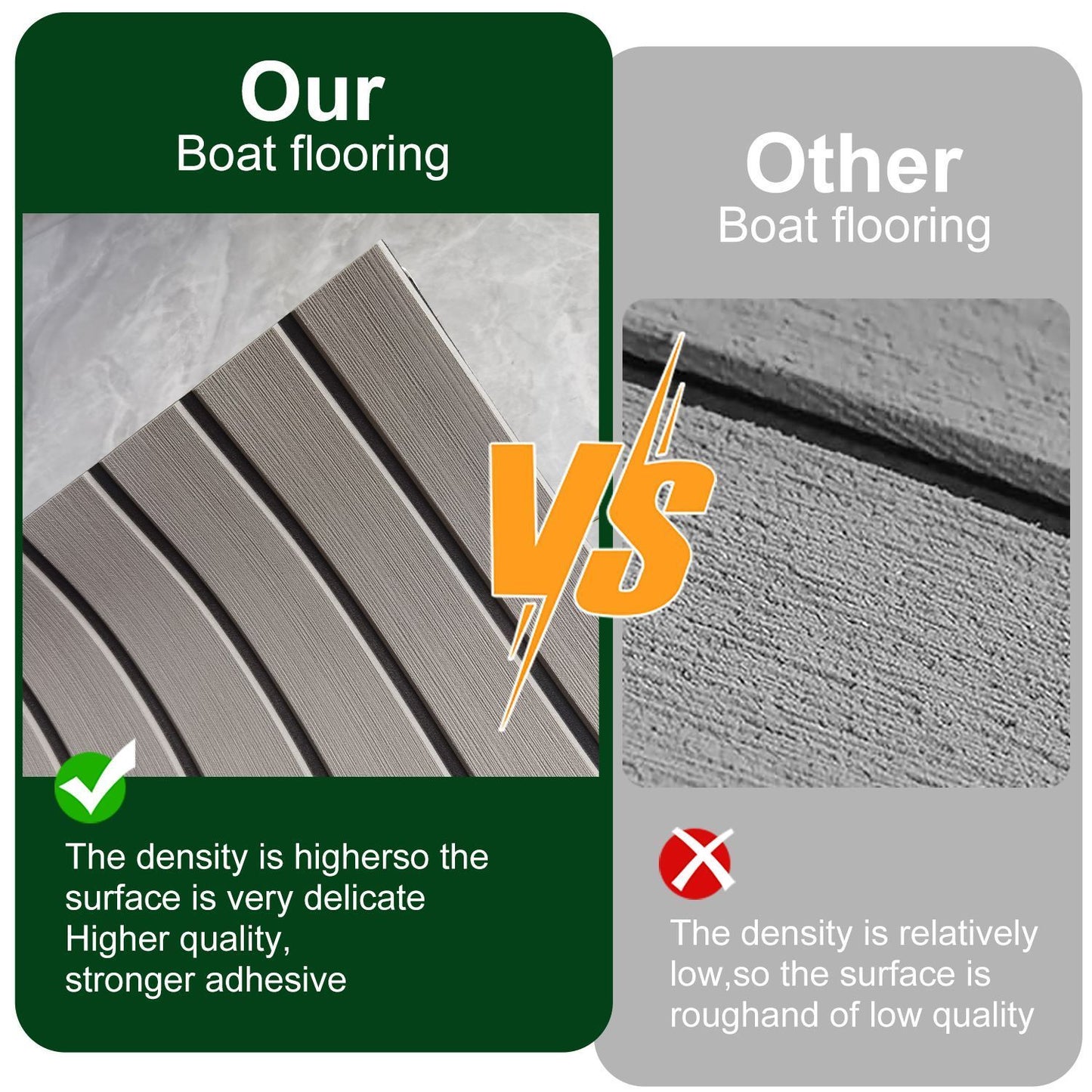 Striped EVA Boat Mat V1221-XM-JBFHD-01