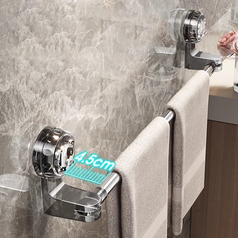 30-60 cm extendable towel rail, no drilling required, with strong suction cups, suitable for wall-mounted V1221-XM-KSXMJJ-01