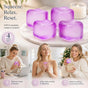4 Pack Purple Ice Cube Squishy, Multi Textures To Smooth Bad Mood All Day, Holiday Bundle