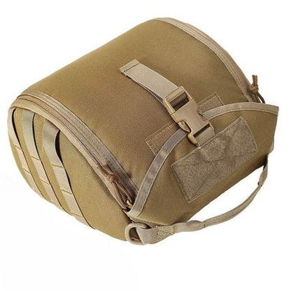 Portable Outdoor Adventure Storage Pouch Mud Brown, Low-Key Tone For Casual Camping