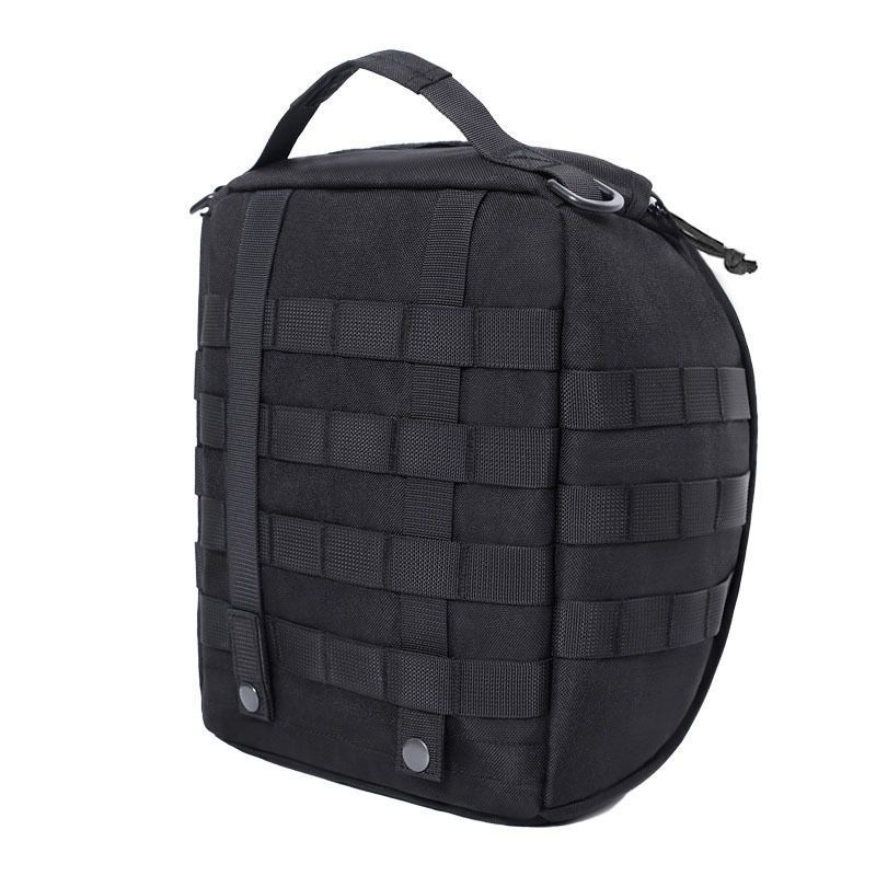 Portable Outdoor Adventure Storage Pouch Black, Quick-Access Pocket For Outdoor Essentials