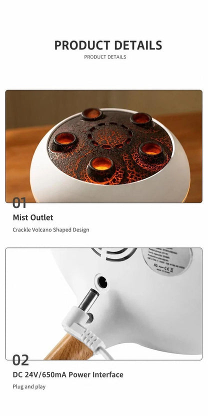 Music Sync Jellyfish Scent Diffuser, Color Changing Ambient Light, Gentle Oil Mist For Stress Relief