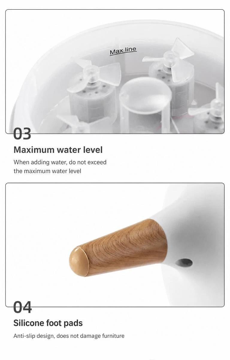 Sound Sensing Jellyfish Fragrance Diffuser, Dynamic RGB Glow, Silent Home Spa Companion