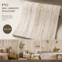 Self Adhesive Background Wallpaper 0.45x6M, Ivory Yellow Wood Grain, Cozy House Renovation