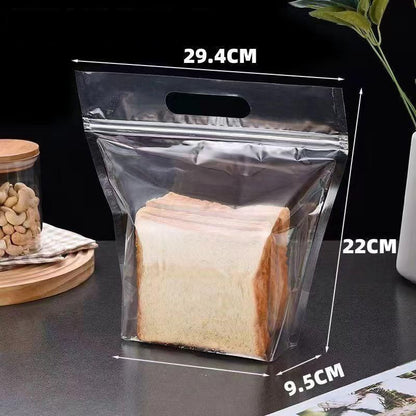 100 Pack [Clear Bread Bags] Holds 250g V1221-XM-MBD-001