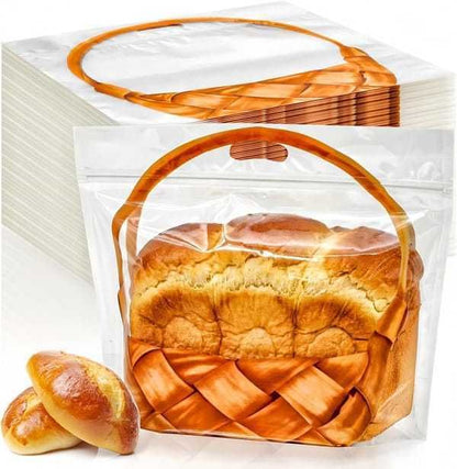 100 Pack [Clear Bread Bags] Holds 450g V1221-XM-MBD-002