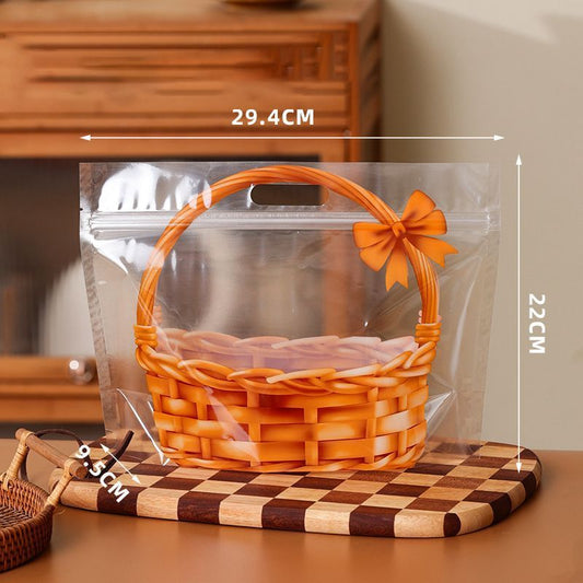 100 Pack [Bowknot Basket] Holds 250g V1221-XM-MBD-003