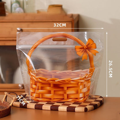 100 Pack [Bowknot Basket] Holds 450g V1221-XM-MBD-004