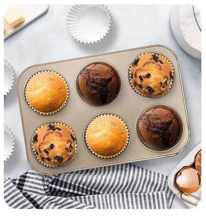 6-Cup Muffin Tray Black V1221-XM-MFKP-001