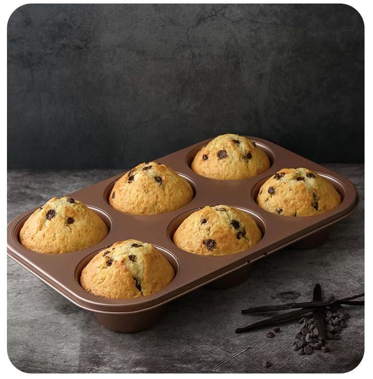 6-Cup Muffin Tray Black V1221-XM-MFKP-001