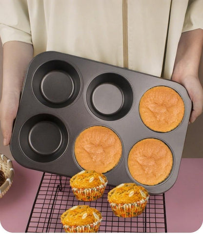 6-Cup Muffin Tray Golden V1221-XM-MFKP-002