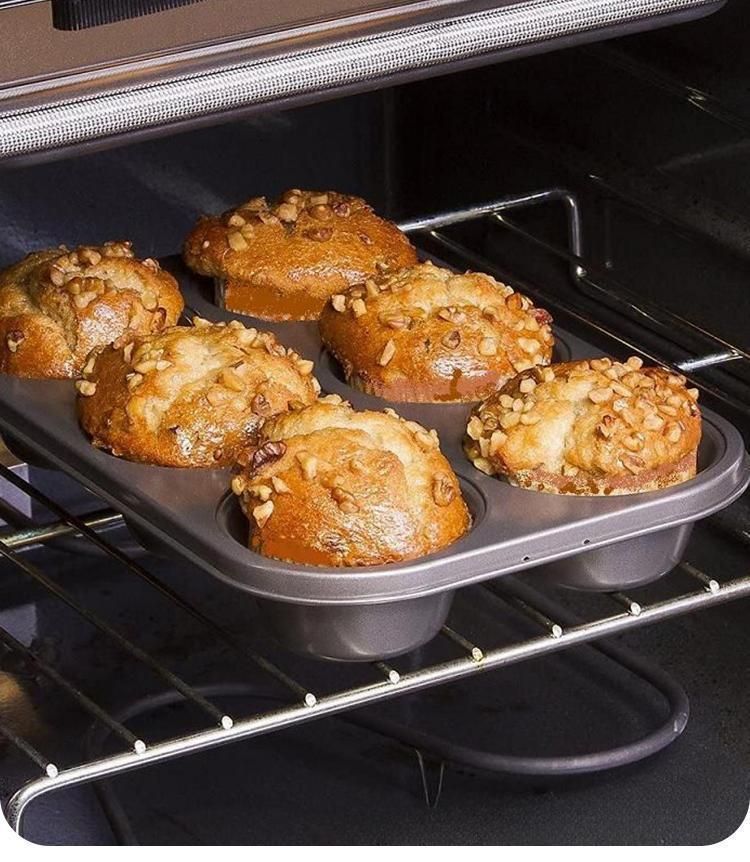 6-Cup Muffin Tray Golden V1221-XM-MFKP-002