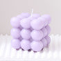 3Pcs Purple Rubik's Cube Scented Candle Home Decor Ornaments V1221-XM-MFXXLZ-03