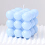 3Pcs blue Rubik's Cube Scented Candle Home Decor Ornaments V1221-XM-MFXXLZ-06