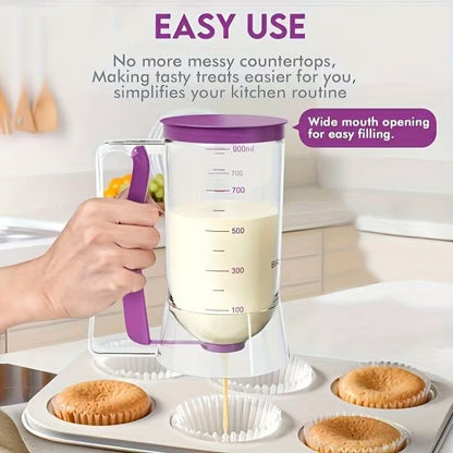 Purple Cake Batter Dispenser V1221-XM-MHFPQ-01