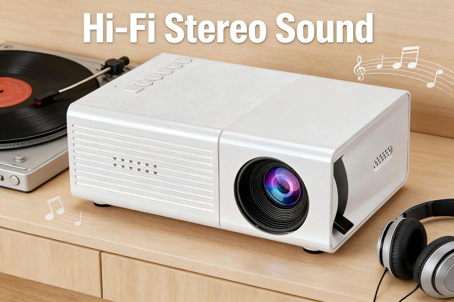 M3S Mini Projector White AU V1221-XM-MNTYY-01