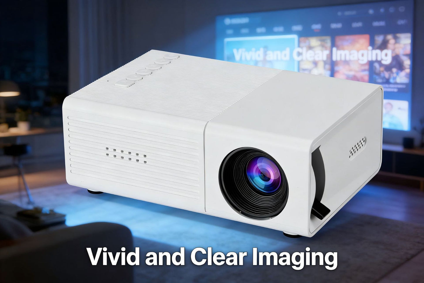 M3S Mini Projector White AU V1221-XM-MNTYY-01