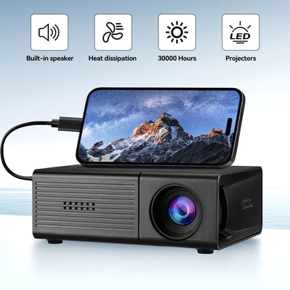 M3S Mini Projector Black AU V1221-XM-MNTYY-02