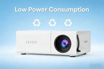 M3S Mini Projector White USB-Powered V1221-XM-MNTYY-03