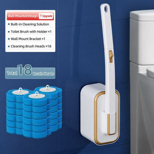 Toilet Brush Set White 01 V1221-XM-MTSTZ-001