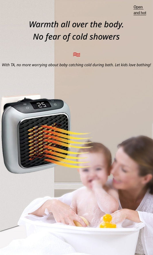 Gray Mini Wall Mount Heater V1221-XM-NFJ-01