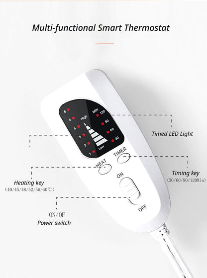 Electric Foot Warmer 6 Heat Settings V1221-XM-NJD-01