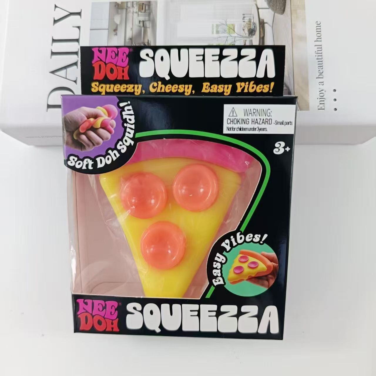 Orange Pizza Fidget Toy V1221-XM-NNL-025