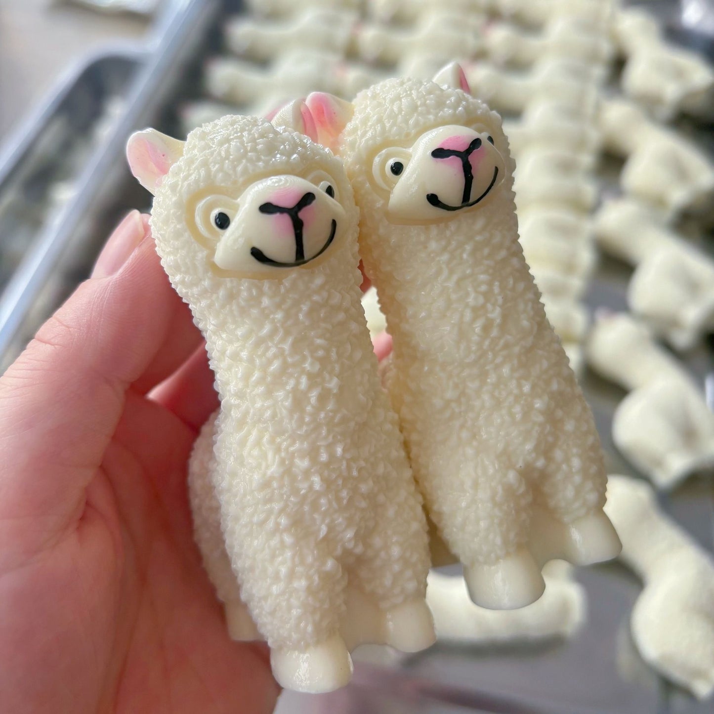 2Pcs Alpaca Squishy Stress Toy V1221-XM-NNLWJ-01