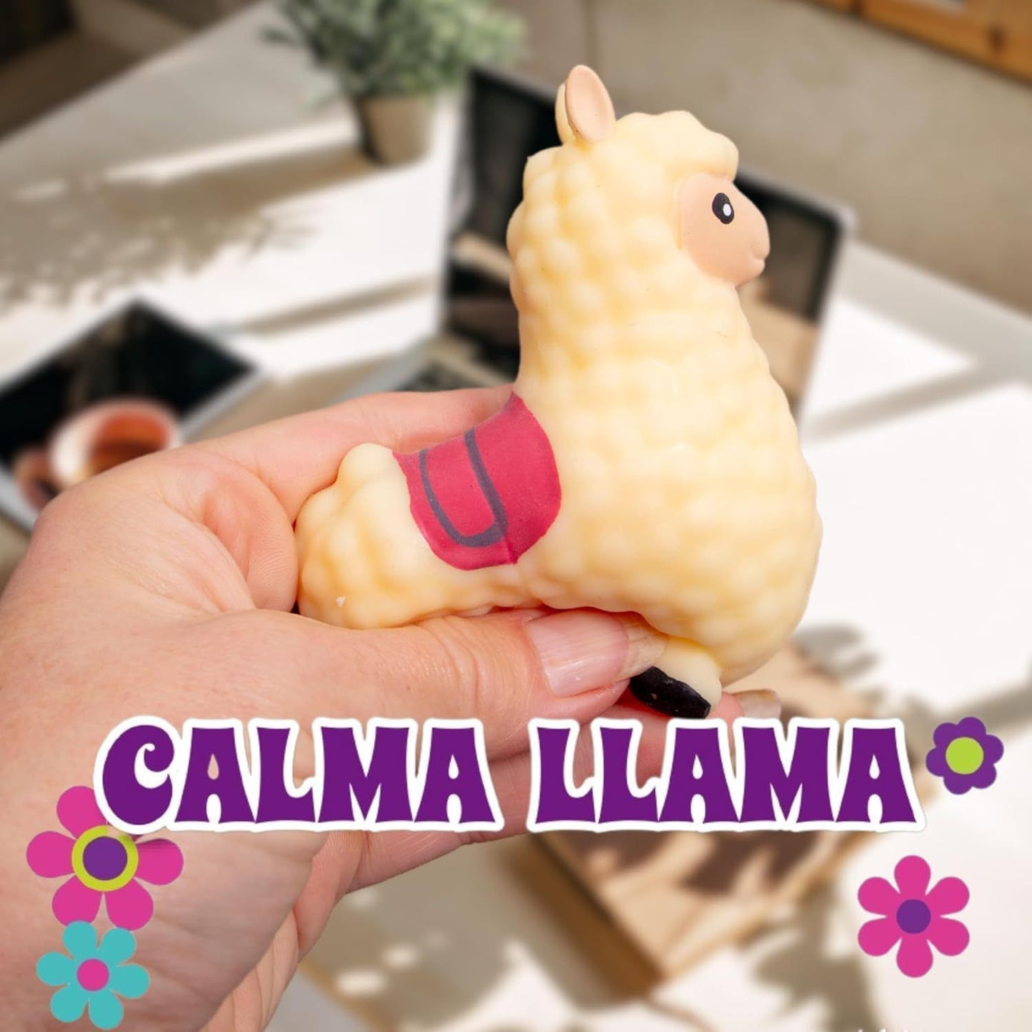 2Pcs Alpaca Squishy Stress Toy V1221-XM-NNLWJ-01