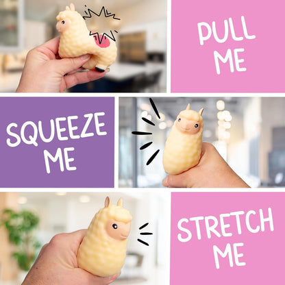 2Pcs Alpaca Squishy Stress Toy V1221-XM-NNLWJ-01