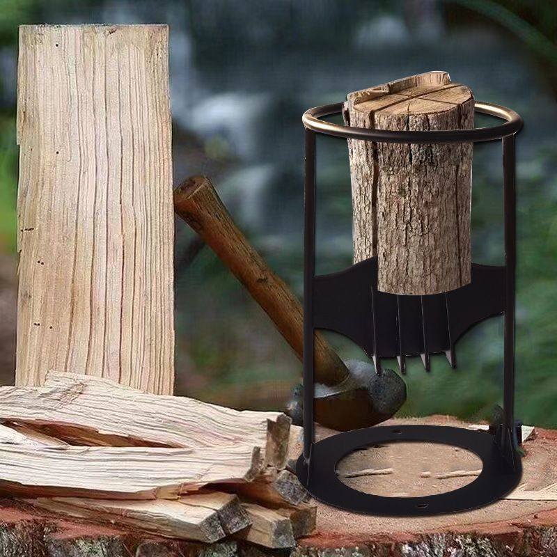 Manual Firewood Splitter, Handheld Wood Splitting Tool V1221-XM-PCGJ-001