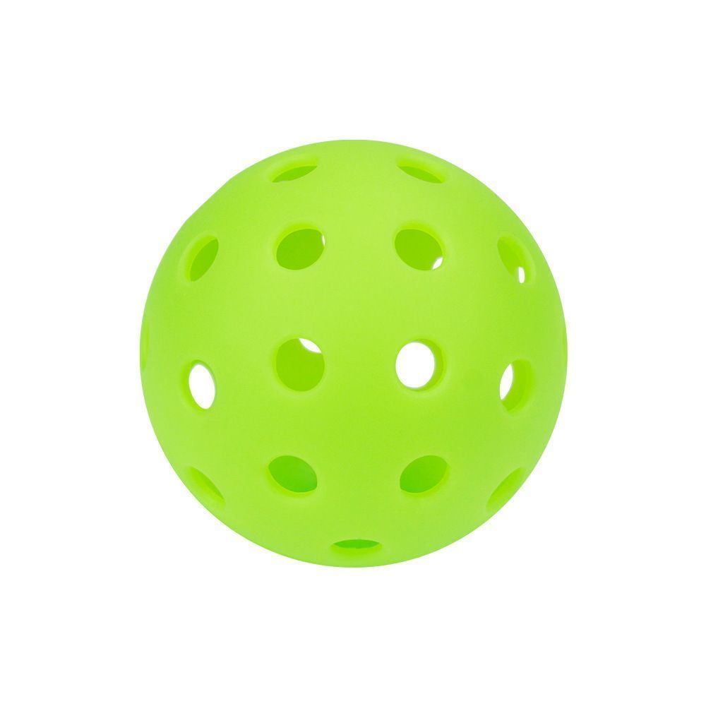 15Pcs 72mm Green Pickleballs 26-Holes V1221-XM-PKQ-02