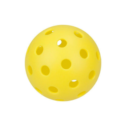 15Pcs 74mm Yellow Pickleballs 40-Holes V1221-XM-PKQ-03