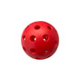 15Pcs 72mm Red Pickleballs 26-Holes V1221-XM-PKQ-08