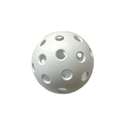 15Pcs 72mm White Pickleballs 26-Holes V1221-XM-PKQ-10