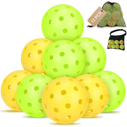 Pickleballs 40-Holes 12Pcs 08 V1221-XM-PKQTZ-08