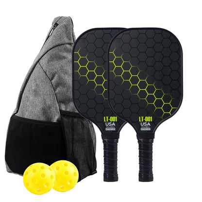 Green Pickleball Set with Bag 03 V1221-XM-PKQTZ-11