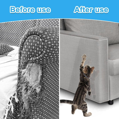 PVC Anti-Scratch Protective Film Self-Adhesive Cut-to-Size Pet Furniture Guard V1221-XM-PVCFHT-003
