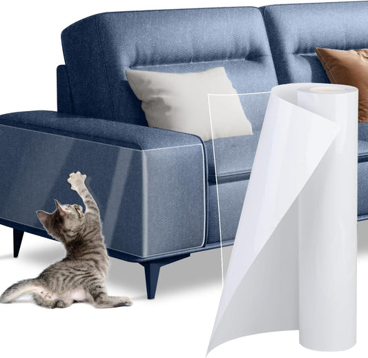 PVC Anti-Scratch Protective Film Self-Adhesive Cut-to-Size Pet Furniture Guard V1221-XM-PVCFHT-005