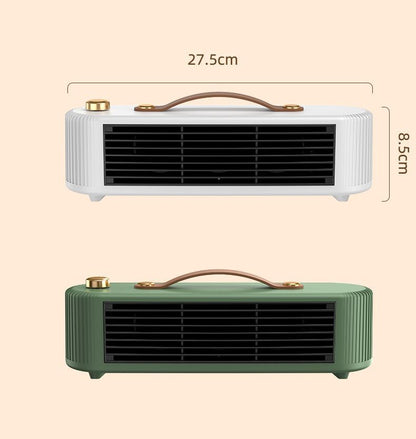 White Desktop Space Heater 03