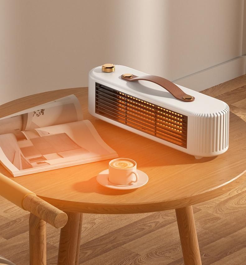 White Desktop Space Heater V1221-XM-QNQ-01