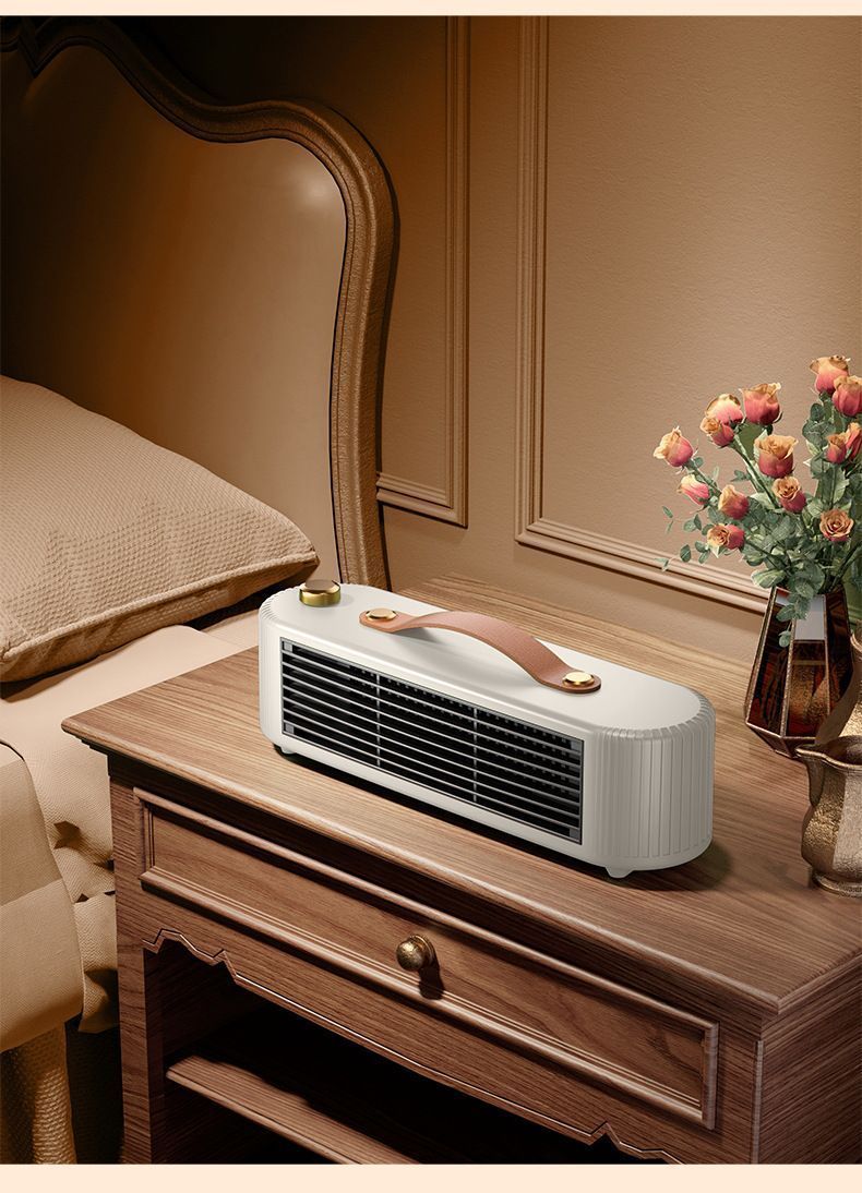 White Desktop Space Heater V1221-XM-QNQ-01