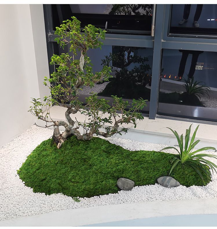 200g Light Green Artificial Moss V1221-XM-RZTX-08