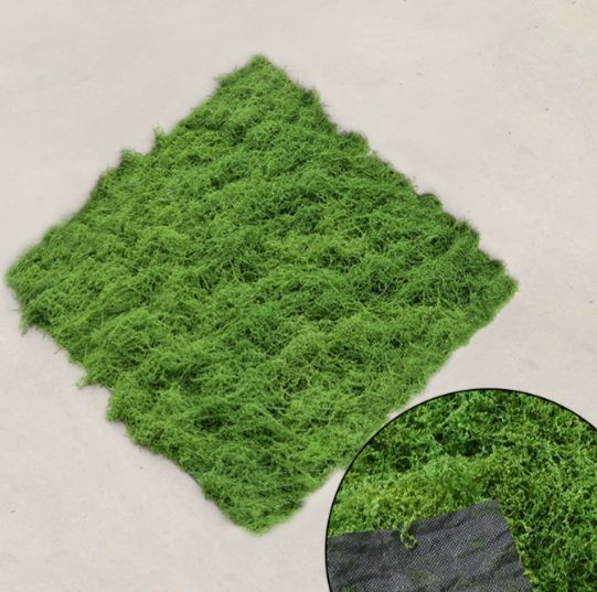 Dark Green Artificial Moss 50x50cm V1221-XM-RZTX-09