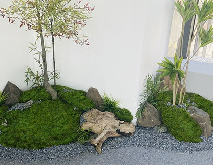 Dark Green Artificial Moss 50x50cm V1221-XM-RZTX-09